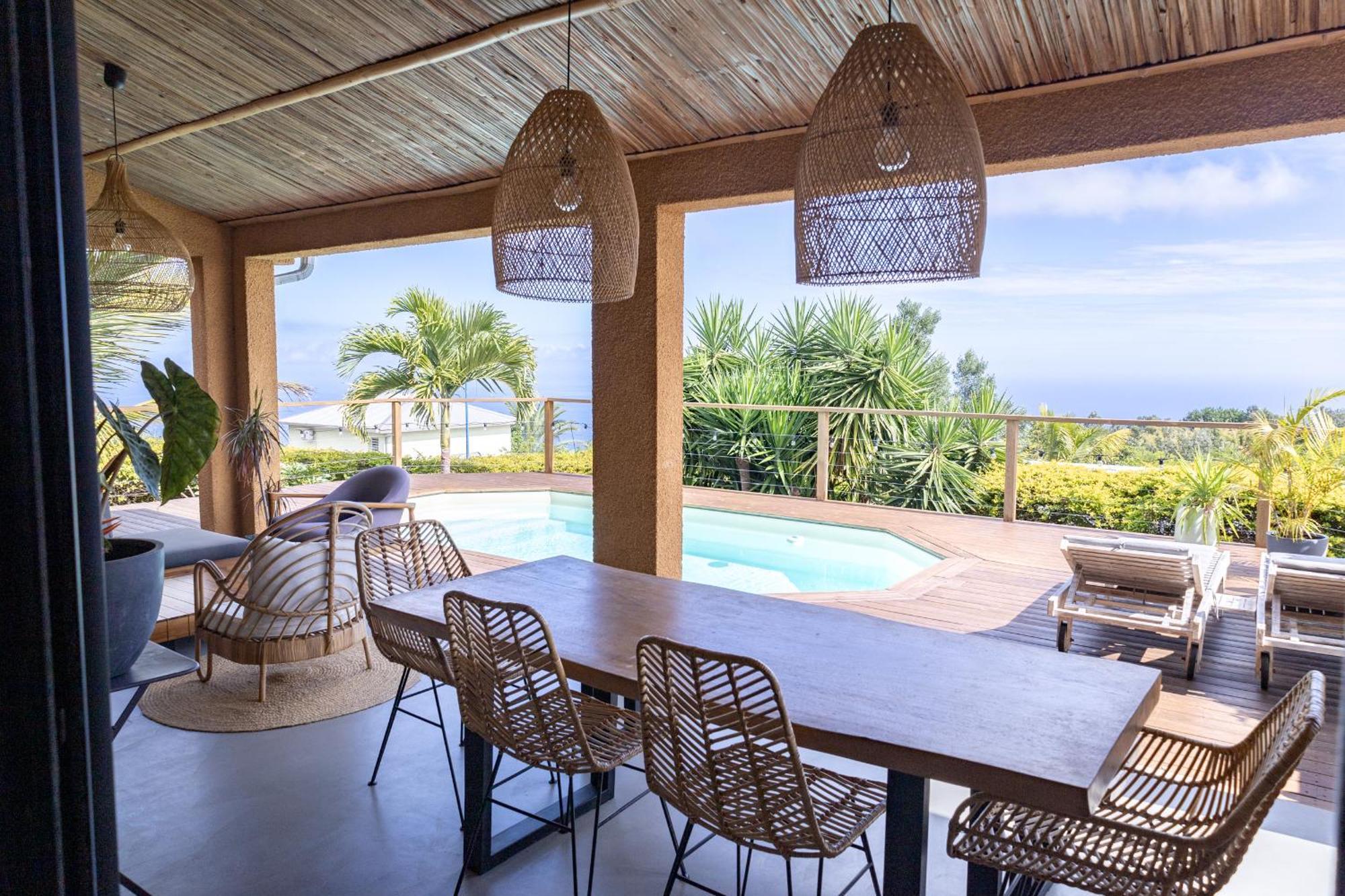 Villa Cactus Avec Piscine Et Vue Mer ラ・サリーヌ・レ・バン エクステリア 写真